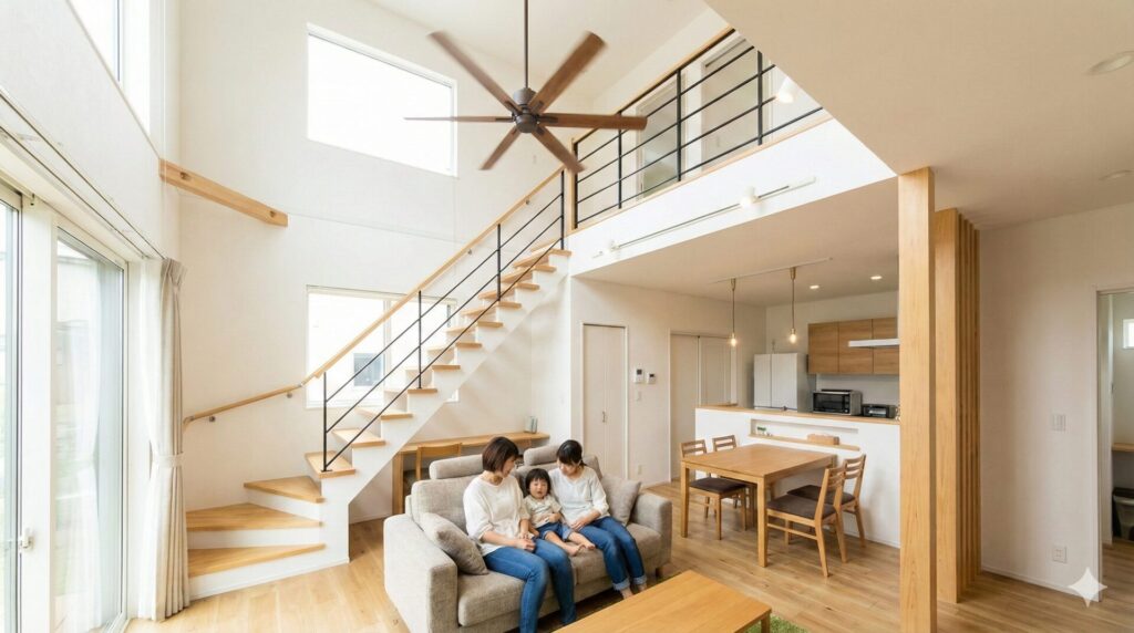 二階建てで快適に暮らす工夫と注意点