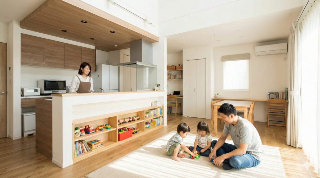 子育ての間取りで失敗しない重要ポイント
